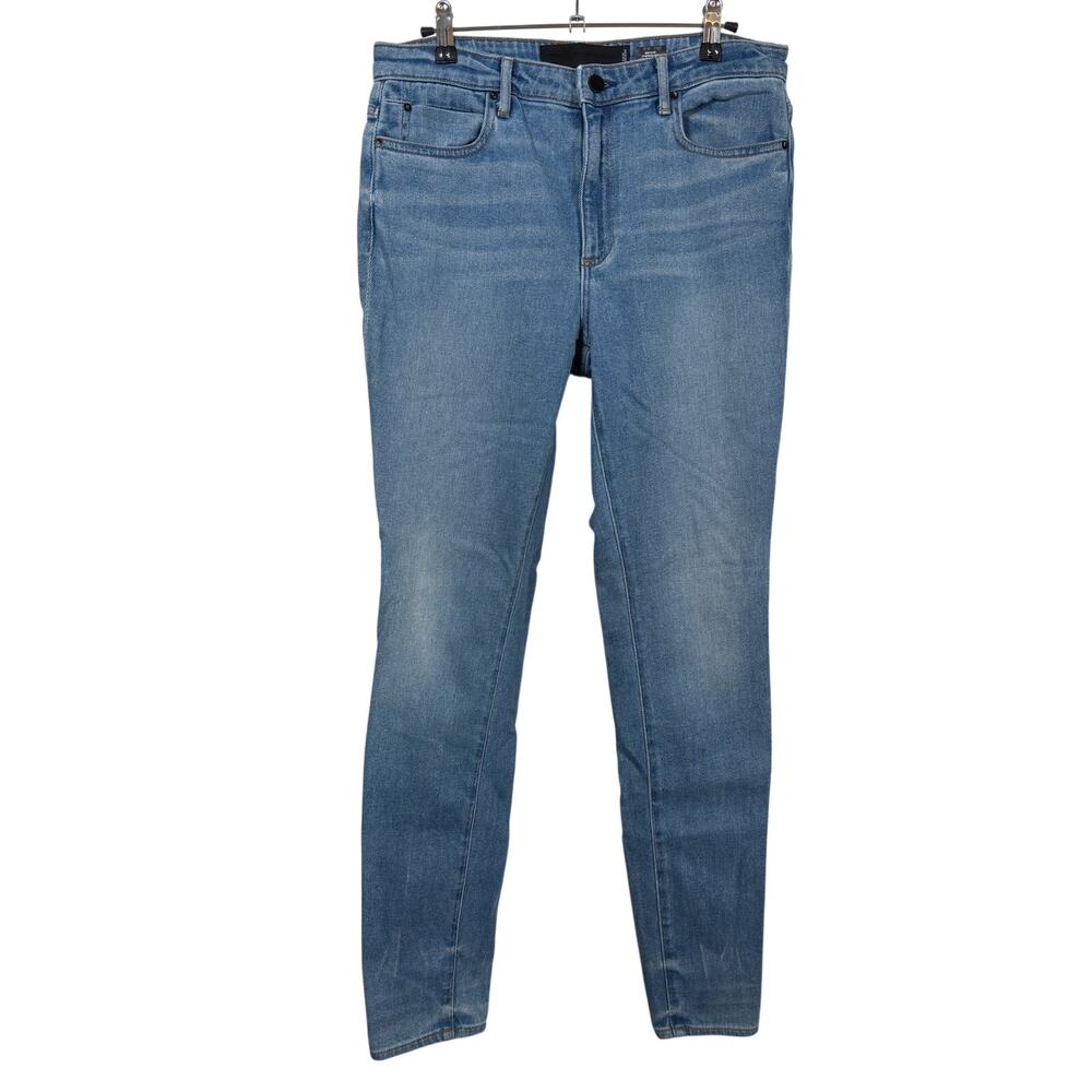 Alexander Wang 001 Skinny Jeans Womens 29 Blue High Rise Faded Wash